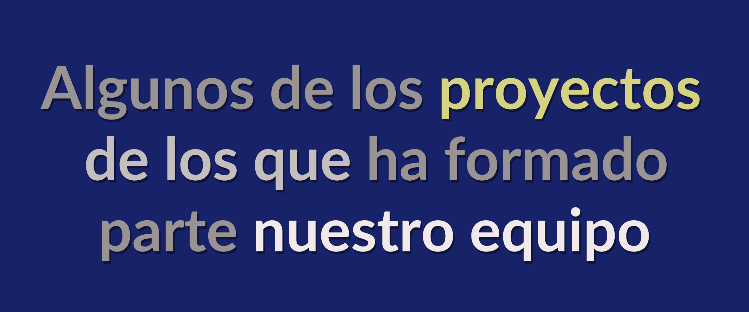 Proyectos Iberored